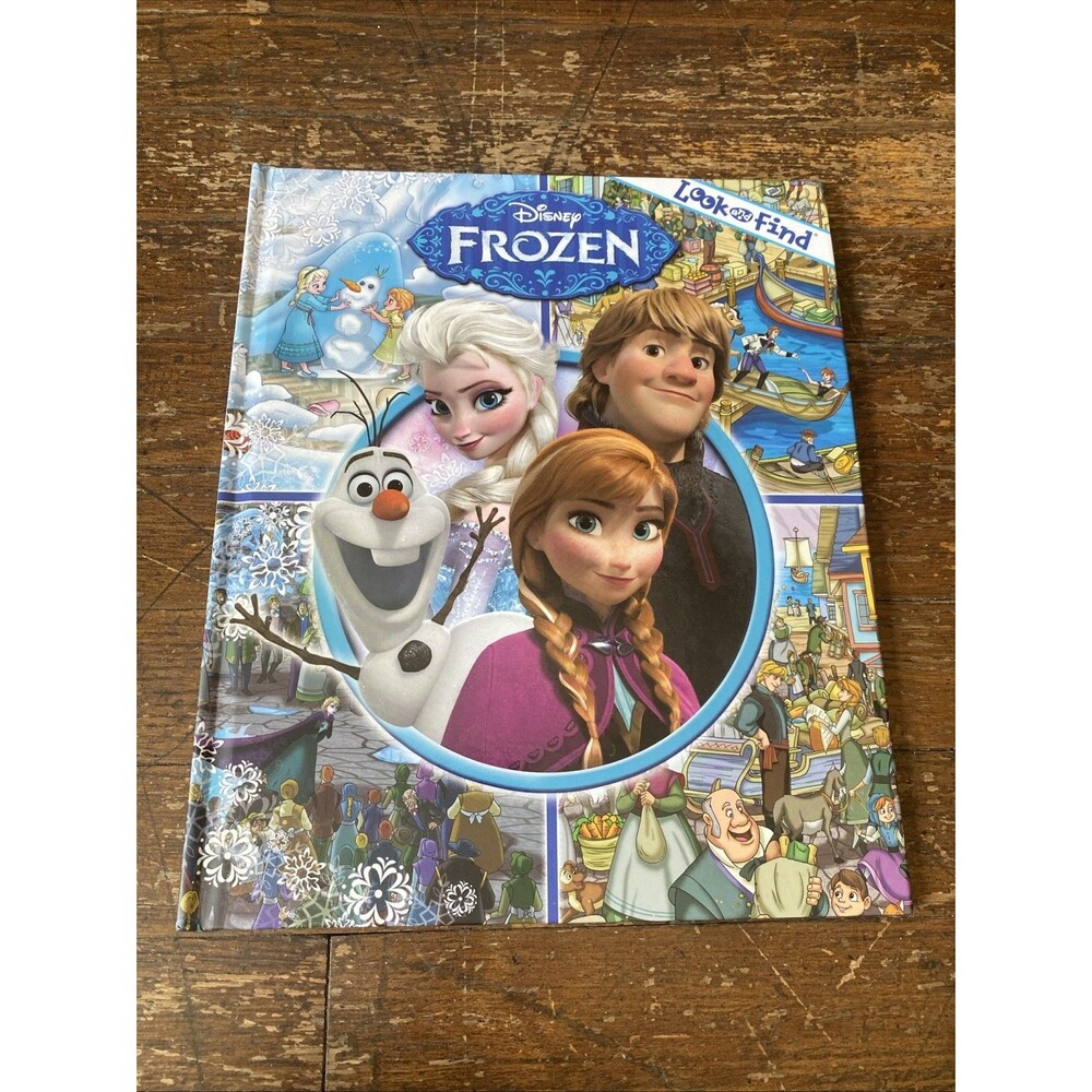 Disney Frozen Elsa, Anna, Olaf, and More! Look and Find Activity Book